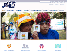 Tablet Screenshot of juventudparacristo.org.uy
